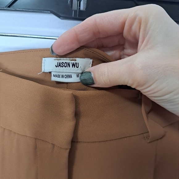 Jason Wu the essential pant camel medium NWOT - Picture 7 of 8